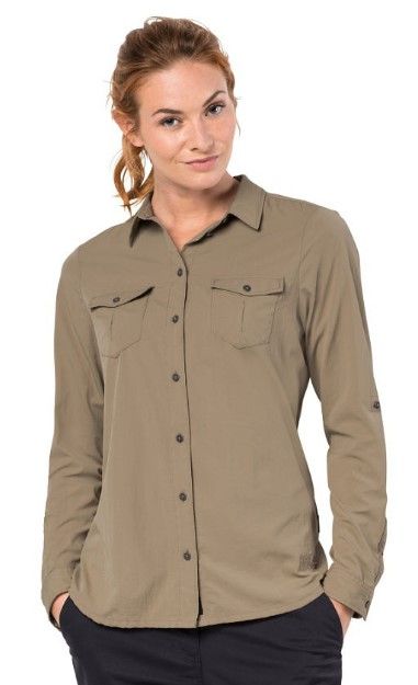 Jack Wolfskin - Рубашка с защитой от УФ-излучения Аtacama Roll-Up Shirt W