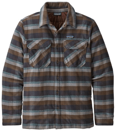 Patagonia - Мужская рубашка Insulated Fjord Flannel
