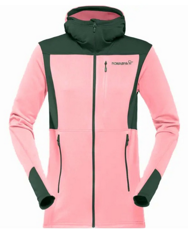 Norrona - Стильная женская куртка Falketind Warm1 Stretch Zip Hoodie