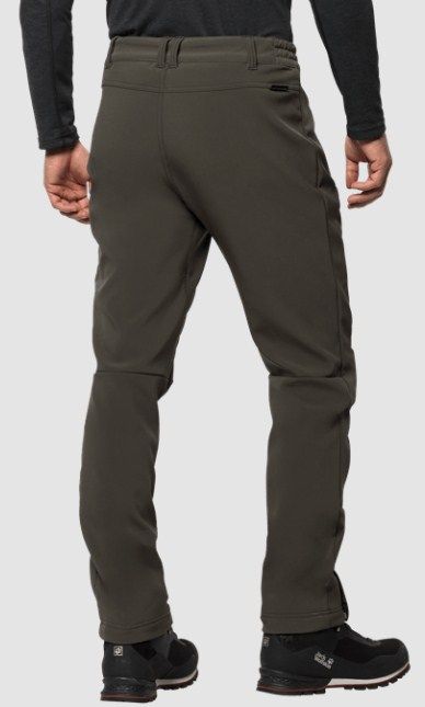 Прочные мужские брюки Jack Wolfskin Zenon Softshell Pants M