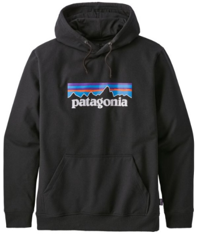 Теплое худи Patagonia P-6 Logo Uprisal Hoody Sediment