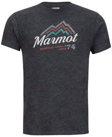 Marmot - Футболка легкая мужская Beams Tee SS