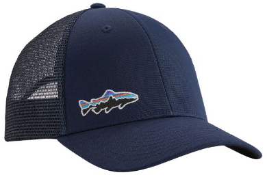 Patagonia - Шестипанельная кепка Small Fitz Roy Fish Lopro Trucker Hat