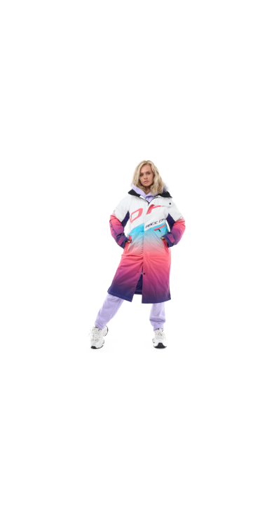 Плащ зимний Dragonfly Race Coat Winter Sunset Woman 2025