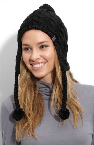 The north face women's fuzzy earflap beanie new arrivals