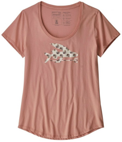 Patagonia - Женская футболка Flying Fish Organic Scoop T-Shirt