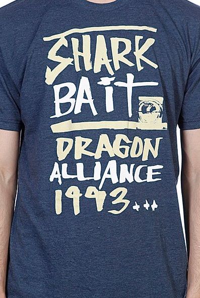 Dragon Alliance - Футболка мужская Shark Bait Tee 3 Slim F12