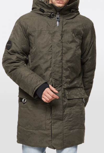 Утепленная куртка-аляска для мужчин Bask Vitim