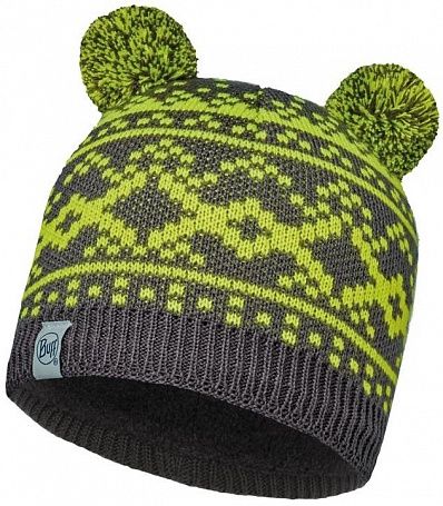Buff - Детская теплая шапка Child Knitted & Polar Hat Buff Novy