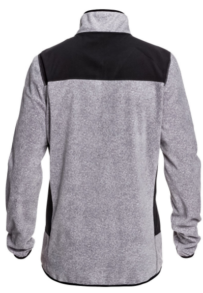 Quiksilver - Утепленный флисовый пуловер на молнии Aker