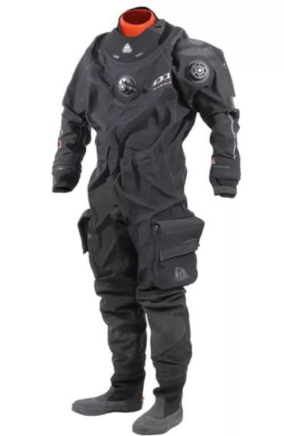 Waterproof - Сухой высококачественный гидрокостюм для мужчин D1 Hybrid ISS
