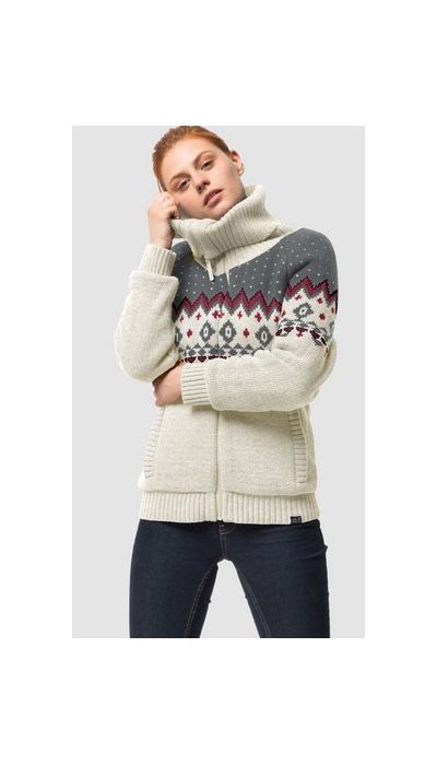 Jack Wolfskin - Теплая вязаная куртка Northwind jacket women