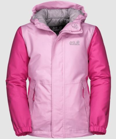 Jack Wolfskin - Детская теплая куртка Kajak Falls Jacket Girls