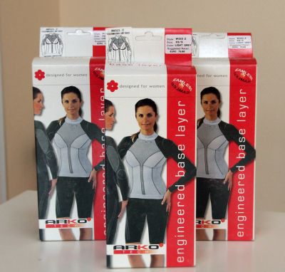 Arko - Футболка женская WMN Thermodry Zip Shirt