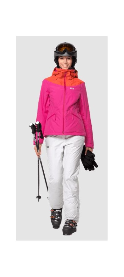 Jack Wolfskin - Зимняя дышащая куртка Powder Mountain Jacket W