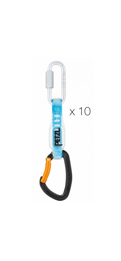 Petzl - Комплект из 10 оттяжек Djinn Steel Axess