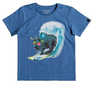 Quiksilver - Хлопковая футболка с динозавром 5182