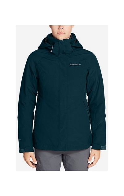 Eddie Bauer - Женская горнолыжая куртка Powder Search 2.0 3-In-1 Down