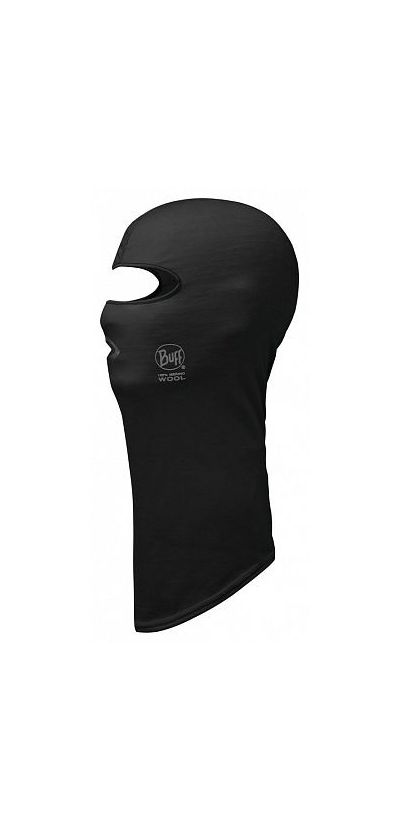Buff - Теплая балаклава для детей Junior & Child Merino Wool Balaclava Buff Black