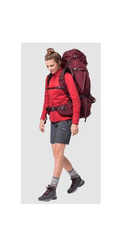 Jack Wolfskin - Уютная легкая флисовая куртка Savo Jacket W