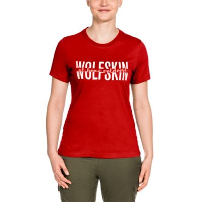 Jack Wolfskin — Футболка оригинальная Slogan T Women