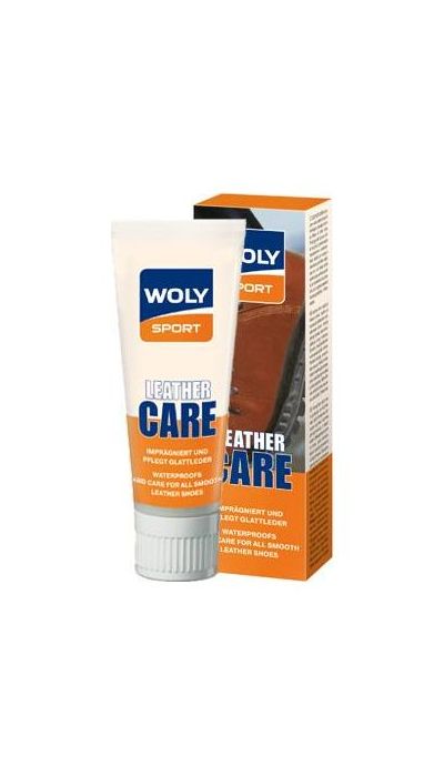 Woly Sport - Крем для ухода за спортивной и туристической обувью Leather Care 75 мл
