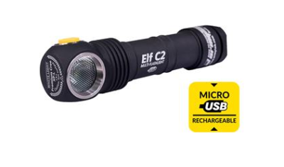 Armytek - Надежный фонарь Elf C2 XP-L USB