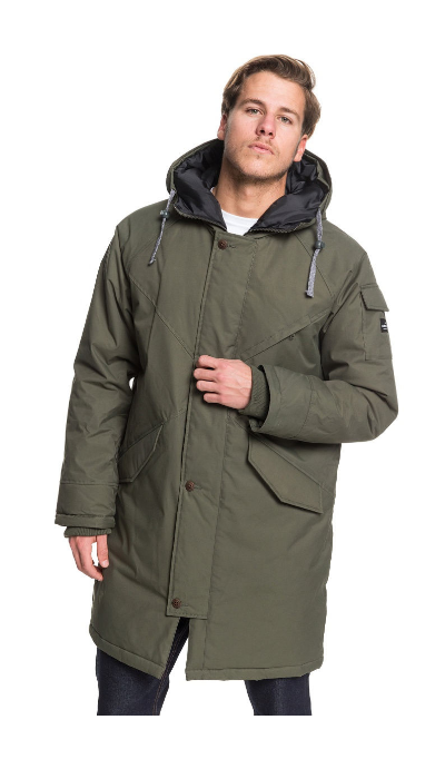 Quiksilver - Мужская удлиненная куртка Kayapa