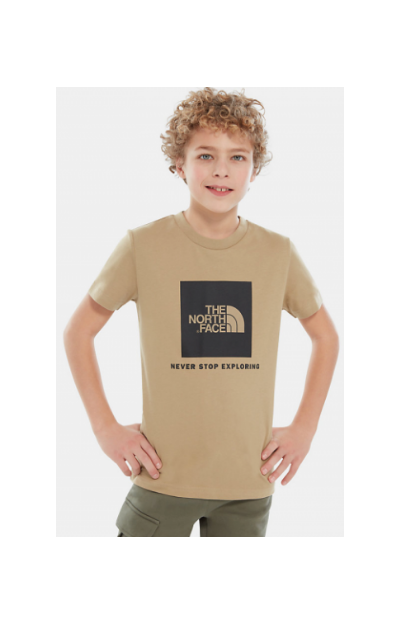 The North Face - Детская стильная футболка Box S/S Tee