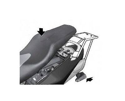 Shad - Крепление верхнего кофра GSR-600 (05-07-09)
