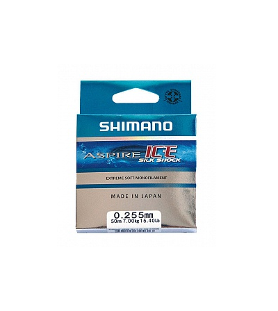 Shimano - Леска высококачественная Aspire Silk S Ice 50м