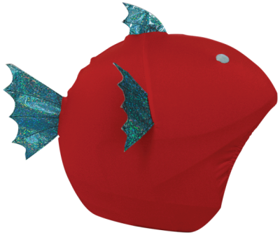 Оригинальный нашлемник на спортивный шлем Coolcasc 040 Fish