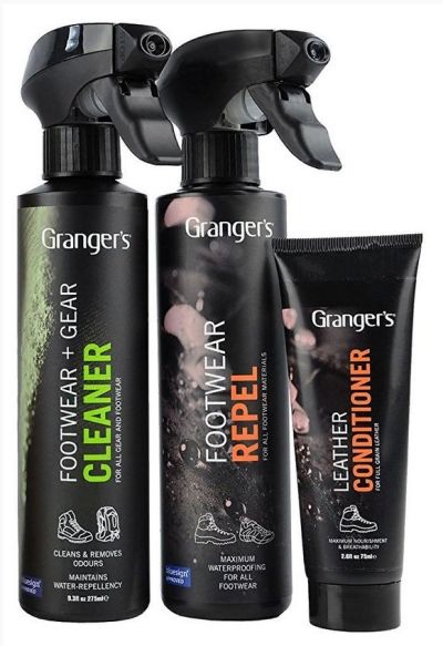 Granger's - Набор для чистки обуви 2018-19 Footwear Repel, Footwear Cleaner, Leather Conditioner 275