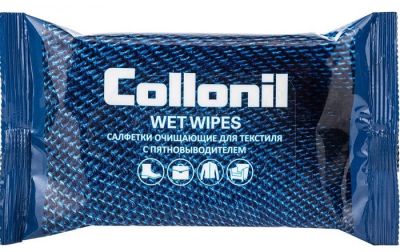 Салфетки влажные Collonil №15 для текстиля с пятновыводителем