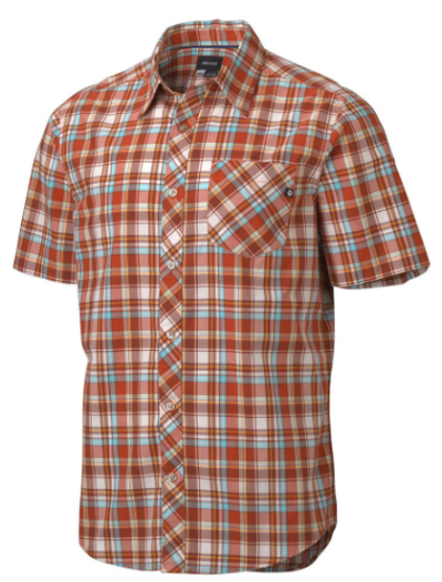 Рубашка из органического хлопка Marmot Cottonwood SS