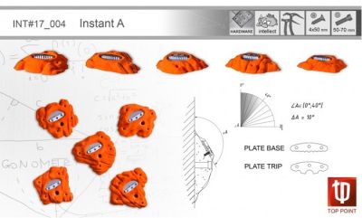 Сет зацепов для драйтулинга Top Point I004 Instant A