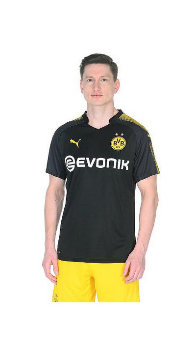 Puma - Футболка с удобной посадкой BVB Away Replica Shirt
