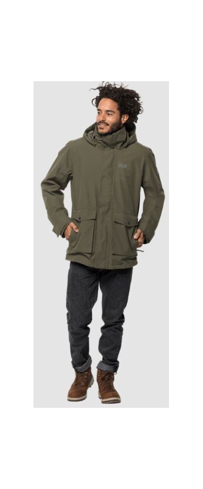 Водонепроницаемая куртка 3-в-1 Jack Wolfskin Falster Bay Jacket M