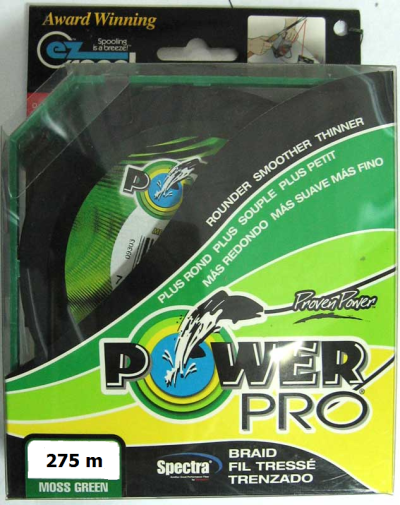 POWER PRO - Плетенка 275 м Moss Green
