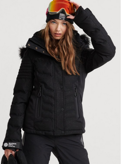 Superdry - Горнолыжная женская куртка Luxe Snow Puffer Jacket
