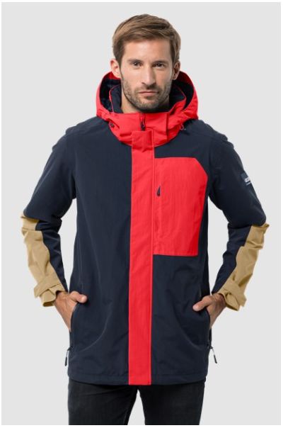Jack Wolfskin - Ветронепроницаемая мужская куртка 365 Exposure Jacket M