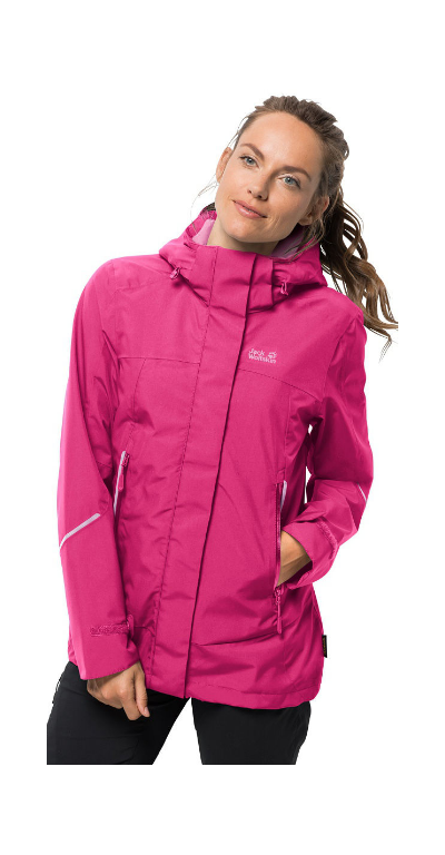 Jack Wolfskin - Стильная куртка для девушек Onyx jkt w