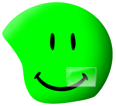 Яркий нашлемник Coolcasc FD53 Foggy Smile