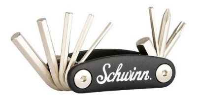 Schwinn - Стильный складной набор шестигранников 9 in 1 Tool