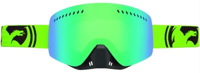 Dragon Alliance - Мотомаска NFXs (оправа Green-Black Split, линзы Green Ion + Clear)
