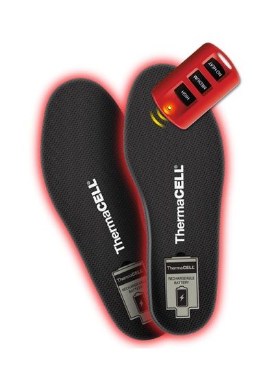 ThermaCELL - Стельки для обуви с подогревом и съемными аккумуляторами XLarge