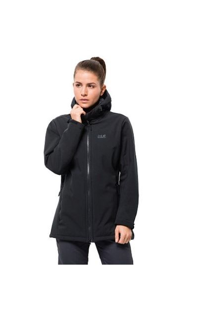 Jack Wolfskin - Куртка универсальная женская Rock Valley Long Jacket