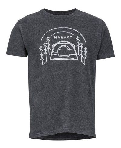 Marmot - Мягкая мужская футболка Camp Outdoor Tee SS