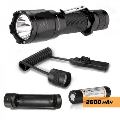 Fenix - Набор: фонарь Fenix TK16 + ARB-L2-2600 + ARE-X1+ AER-03