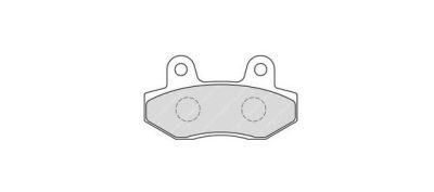 Ferodo - Оригинальные тормозные колодки FDB312P